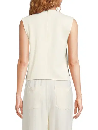TWP Women's Short Muscle Cotton-Blend Tank - | Thumbnail 5