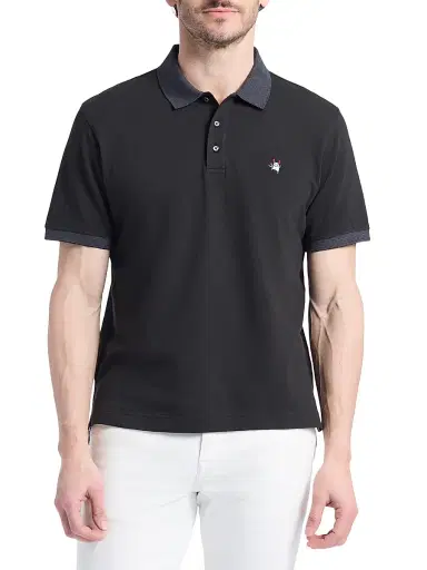 Robert Graham Men's Devil Knit Polo Shirt | Thumbnail 1 Robert Graham Men's Devil Knit Polo Shirt | Thumbnail 1