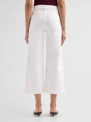 Frame Women's Le Slim Palazzo Crop Jeans - Au Natural Clean - Size 31 | Thumbnail 3 Frame Women's Le Slim Palazzo Crop Jeans - Au Natural Clean - Size 31 | Thumbnail 3