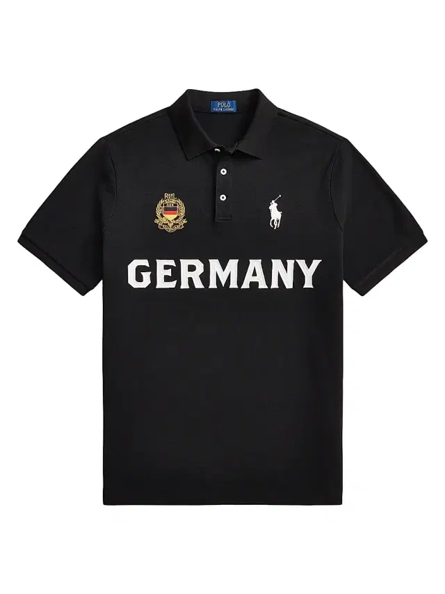 Polo Ralph Lauren Men's Germany Knit Cotton Polo Shirt - Polo Black