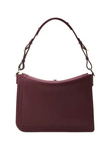 Lanvin Women's Compagnon Asymmetrical Crossbody Bag in Leather - Bacchus | Thumbnail 3