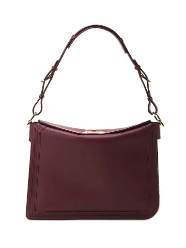 Lanvin Women's Compagnon Asymmetrical Crossbody Bag in Leather - Bacchus | Thumbnail 1