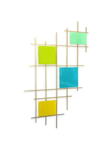 Karo Studios Axial Glass & Steel Wall Sculpture | Thumbnail 2