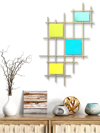 Karo Studios Axial Glass & Steel Wall Sculpture | Thumbnail 4
