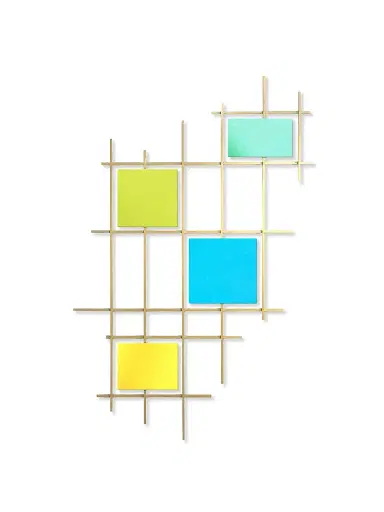 Karo Studios Axial Glass & Steel Wall Sculpture | Thumbnail 1