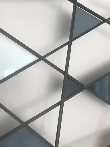 Karo Studios Triangulation Glass & Steel Wall Sculpture | Thumbnail 3 Karo Studios Triangulation Glass & Steel Wall Sculpture | Thumbnail 3