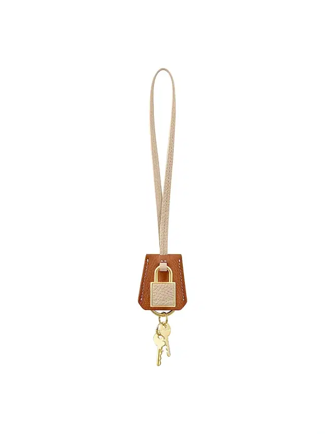 Women's The SABRéMOJI Padlock Charm - Pecan