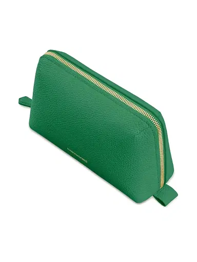 Maison de Sabre Leather Tech Pouch - Emerald Green | Thumbnail 5 Maison de Sabre Leather Tech Pouch - Emerald Green | Thumbnail 5