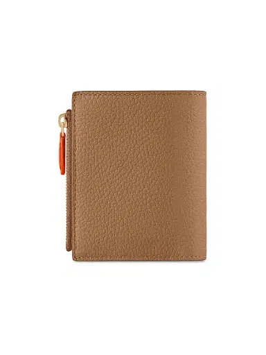 MAISON de SABRÉ Women's Leather Bifold Wallet - Sandstone Manhattan | Thumbnail 4 MAISON de SABRÉ Women's Leather Bifold Wallet - Sandstone Manhattan | Thumbnail 4
