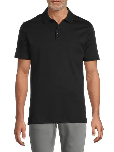 Robert Barakett Men's Georgia Polo Shirt - Black - Size XXL | Thumbnail 3 Robert Barakett Men's Georgia Polo Shirt - Black - Size XXL | Thumbnail 3