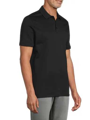 Robert Barakett Men's Georgia Polo Shirt - Black - Size XXL | Thumbnail 4 Robert Barakett Men's Georgia Polo Shirt - Black - Size XXL | Thumbnail 4