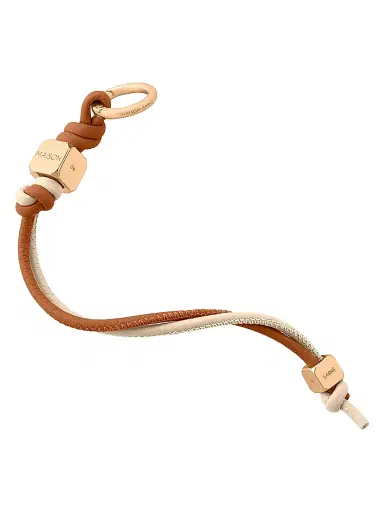 MAISON de SABRÉ Women's Leather Wristlet Charm - Pecan Nude | Thumbnail 1 MAISON de SABRÉ Women's Leather Wristlet Charm - Pecan Nude | Thumbnail 1