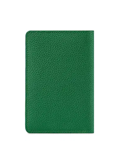 MAISON de SABRÉ Men's Leather Passport Holder - Emerald Green | Thumbnail 3 MAISON de SABRÉ Men's Leather Passport Holder - Emerald Green | Thumbnail 3