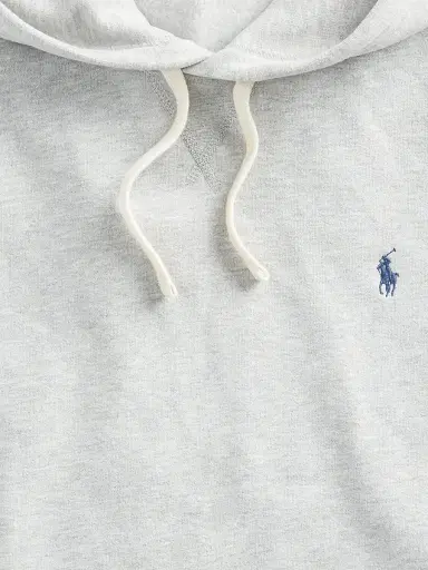 Polo Ralph Lauren Men's RL Fleece Hoodie - Grey Heather - Size XS | Thumbnail 6