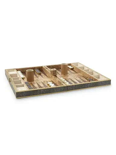 AERIN Shagreen Backgammon Set | Thumbnail 1