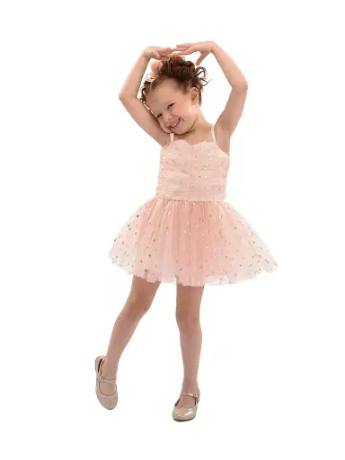 Mimi Tutu Little Girl's & Girl's Marivelle Dress - Pink - Size 2 | Thumbnail 4 Mimi Tutu Little Girl's & Girl's Marivelle Dress - Pink - Size 2 | Thumbnail 4