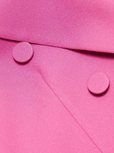 Toccin Women's Kylie Double-Breasted Blazer - Fuchsia | Thumbnail 7 Toccin Women's Kylie Double-Breasted Blazer - Fuchsia | Thumbnail 7