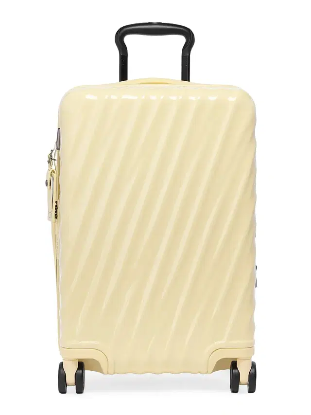 TUMI Men's 19 Degree Expandable Carry-On Spinner Suitcase - Washed Yellow
