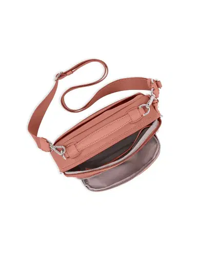 TUMI Men's Voyageur Teghan Crossbody Bag - Pink Clay | Thumbnail 4