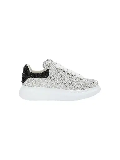 Alexander McQueen Women's Crystal Overiszed Glitter Embellished Chunky Sneakers | Thumbnail 1 Alexander McQueen Women's Crystal Overiszed Glitter Embellished Chunky Sneakers | Thumbnail 1