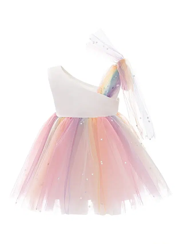 Mimi Tutu Little Girl's & Girl's Pastel Tulle Party Dress - Multicolored