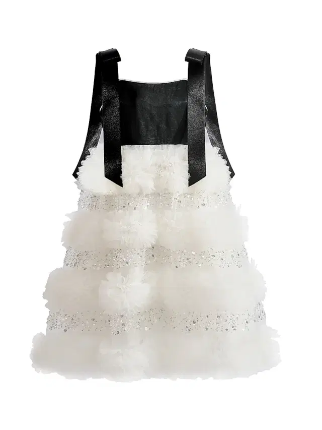 Little Girl's & Girl's Sophia Dress - Black