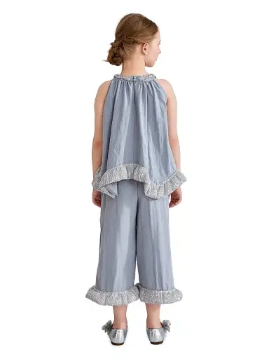 Tulleen Little Girl's & Girl's Calyra Pant Set | Thumbnail 7