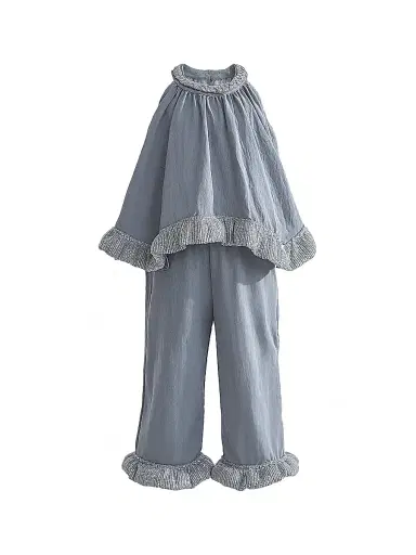Tulleen Little Girl's & Girl's Calyra Pant Set | Thumbnail 1