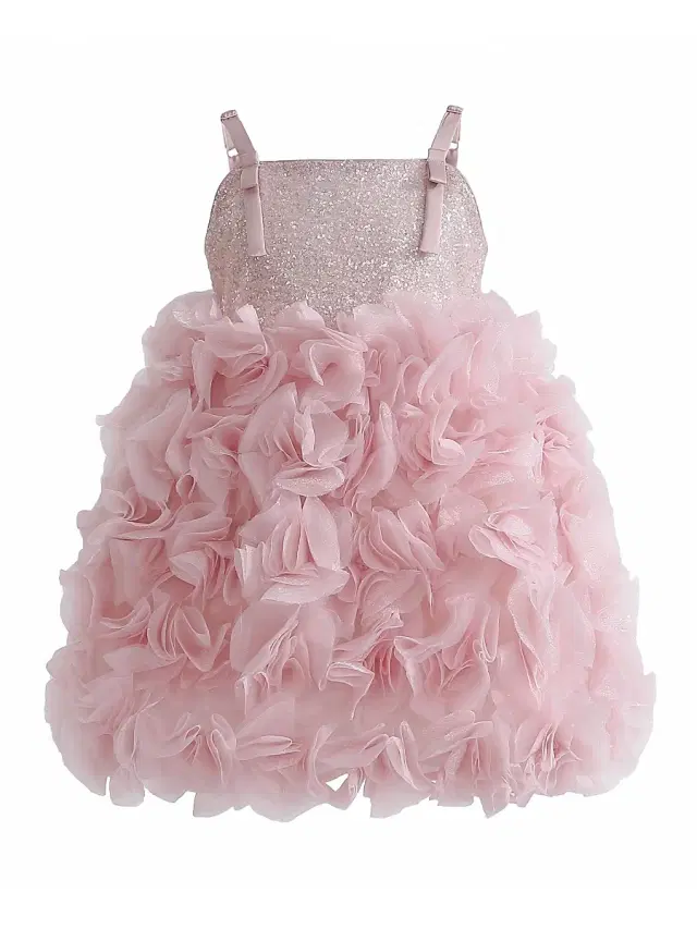 Tulleen Little Girl's & Girl's Arabella Dress - Pink