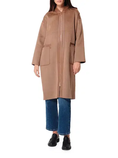 Zapa Women's Mac Wool-Blend Coat | Thumbnail 3 Zapa Women's Mac Wool-Blend Coat | Thumbnail 3