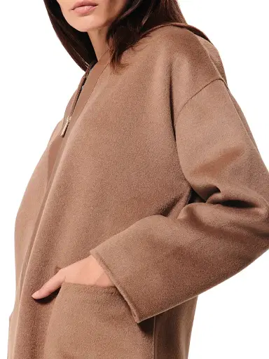 Zapa Women's Mac Wool-Blend Coat | Thumbnail 5 Zapa Women's Mac Wool-Blend Coat | Thumbnail 5