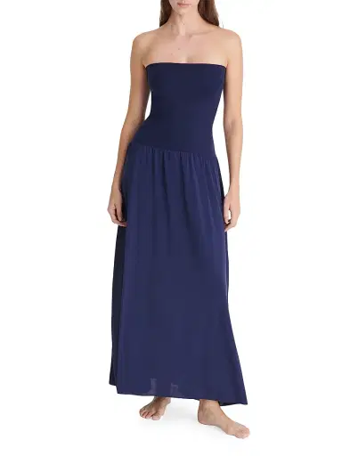 ERES Women's Oda Convertible Stretch Jersey Maxi Dress - Sable Fin | Thumbnail 2