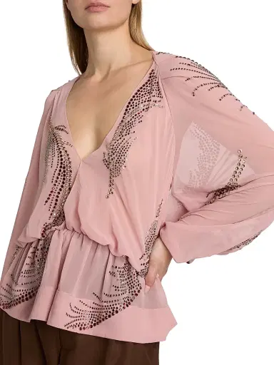 16Arlington Women's Tula Hotfix Chiffon Top | Thumbnail 6 16Arlington Women's Tula Hotfix Chiffon Top | Thumbnail 6
