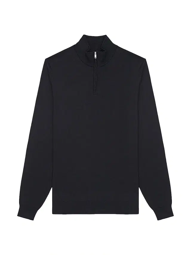 Men's Blackhall Wool Half-Zip Pullover - Black Hall Navy
