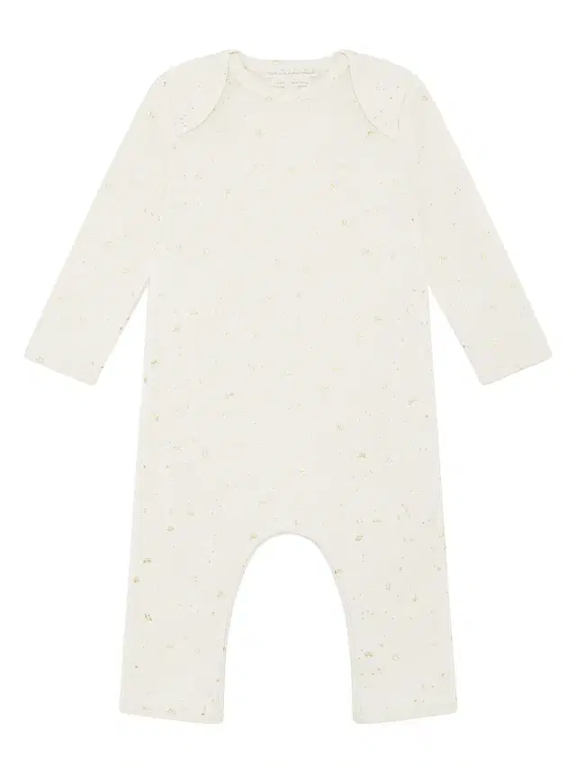 Marie-Chantal Baby's Brooklyn Star & Crown Coverall - Natural 18 Months