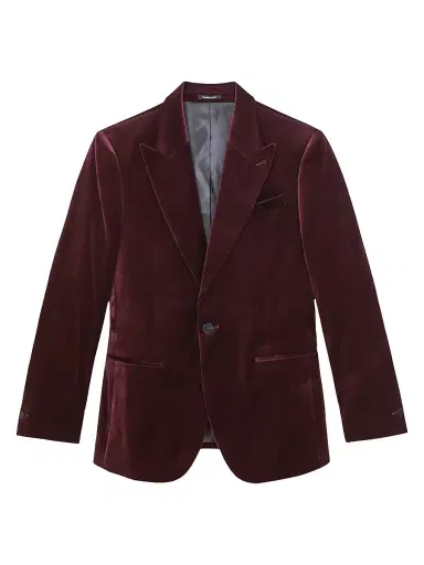 Reiss Men's Apsara Velvet Blazer | Thumbnail 1