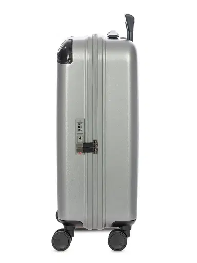 Bric's Men's Amalfi 21" Carry-On Spinner Suitcase - Silver Black | Thumbnail 5 Bric's Men's Amalfi 21" Carry-On Spinner Suitcase - Silver Black | Thumbnail 5