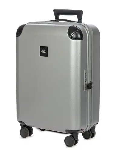Bric's Men's Amalfi 21" Carry-On Spinner Suitcase - Silver Black | Thumbnail 8 Bric's Men's Amalfi 21" Carry-On Spinner Suitcase - Silver Black | Thumbnail 8