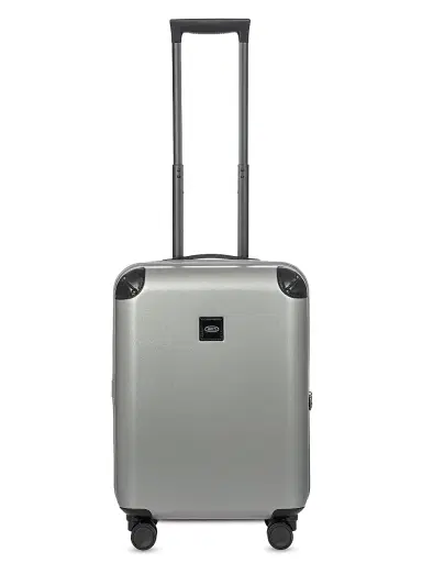 Bric's Men's Amalfi 21" Carry-On Spinner Suitcase - Silver Black | Thumbnail 1 Bric's Men's Amalfi 21" Carry-On Spinner Suitcase - Silver Black | Thumbnail 1