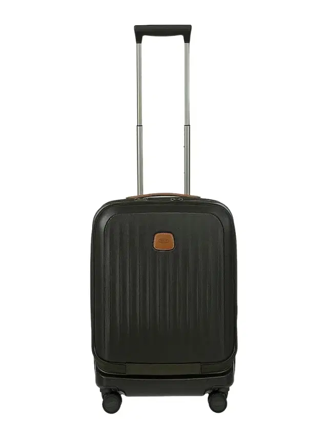 Taormina 21" Expandable Carry-On Spinner Suitcase - Olive