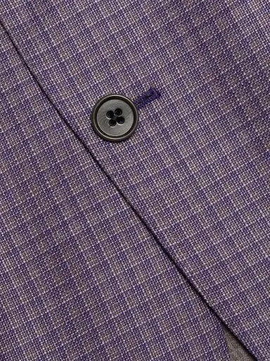Emporio Armani Men's Box Plaid Wool Sport Coat - Purple | Thumbnail 7 Emporio Armani Men's Box Plaid Wool Sport Coat - Purple | Thumbnail 7