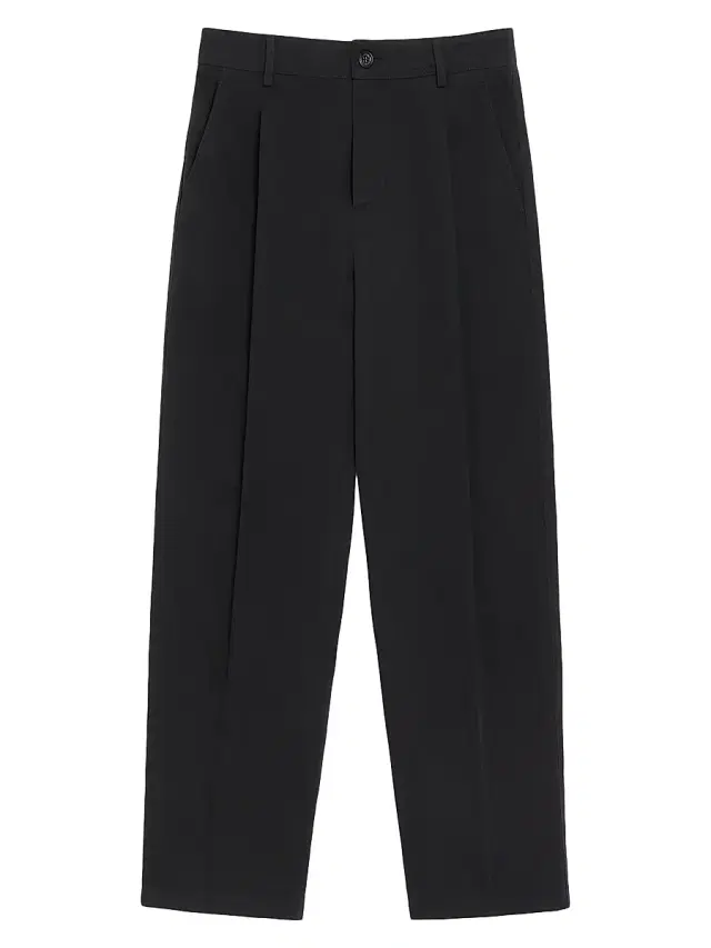 Valentino Garavani Men's Trousers in Cotton Gabardine with VLogo Embroidery - Black
