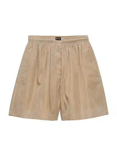 Prada Women's Washed Nylon Shorts - Brown | Thumbnail 1