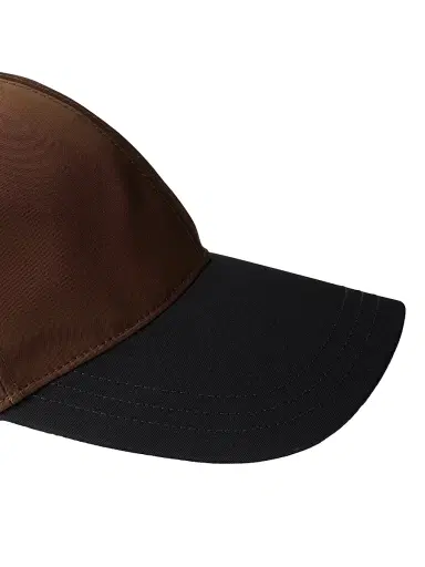 Prada Men's Two-Tone Re-Nylon Baseball Cap - Brown | Thumbnail 3