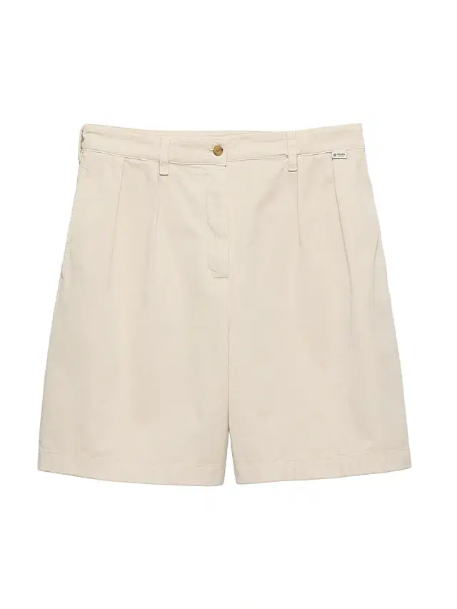 Women's Old Gabardine Bermudas - Khaki