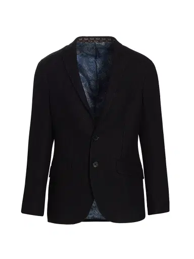 Etro Men's Core Jersey Jacket - Black - Size 48 | Thumbnail 1 Etro Men's Core Jersey Jacket - Black - Size 48 | Thumbnail 1