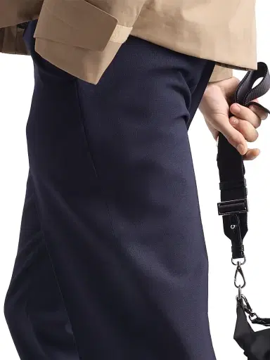 Prada Men's Wool Pants - Blue | Thumbnail 5