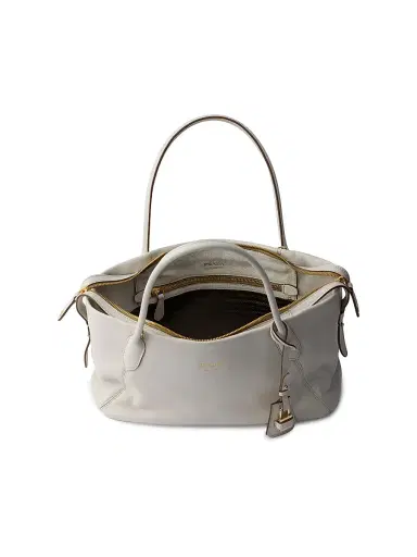Prada Women's Leather Top Handle Bag | Thumbnail 6 Prada Women's Leather Top Handle Bag | Thumbnail 6