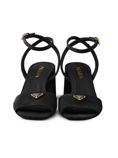 Prada Women's Suede Sandals - Black - Size 11 | Thumbnail 4 Prada Women's Suede Sandals - Black - Size 11 | Thumbnail 4