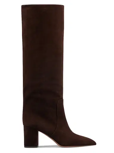 Paris Texas Women's Anja 70MM Suede Knee-High Boots - Cioccolato - Size 11 | Thumbnail 1